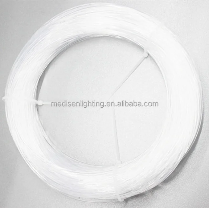 5mm  mma  side glow lighting optical fiber  lighting cable for  Esports room