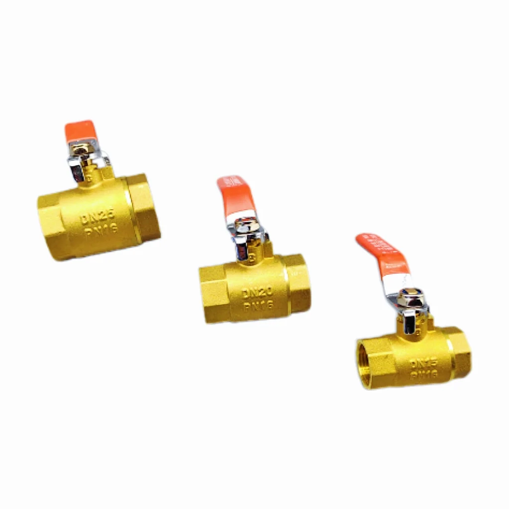 Factory Price Custom Size High quality Full port brass ball valve with long handle