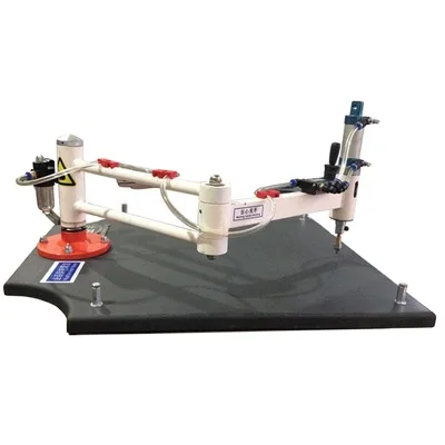 pneumatic air operated glass cutting machine special shaped round glass cutter