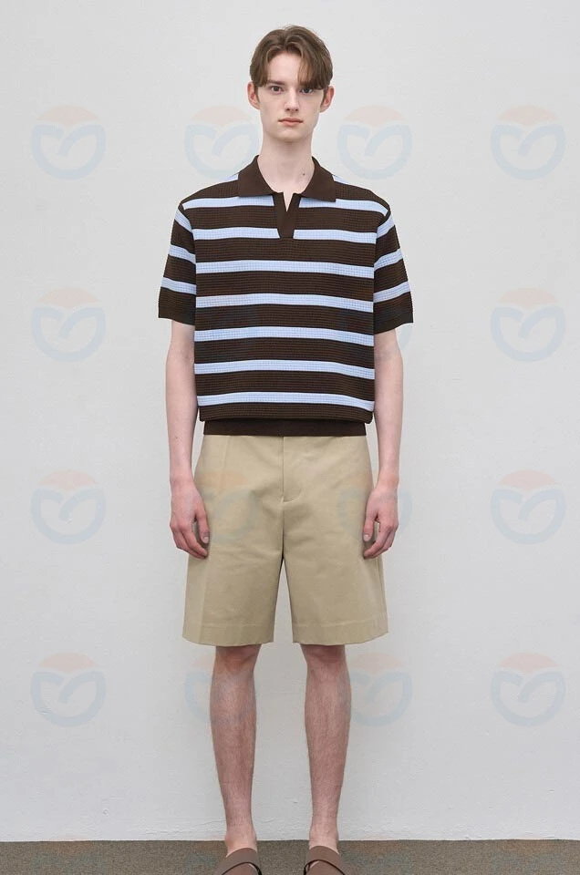 Custom OEM wool Intarsia knit jacquard pullover Embroidery logo knitted cotton oversized knitwear sweater for man