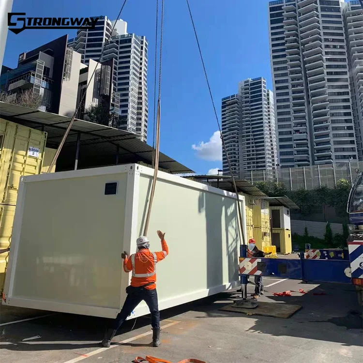 Factory Prices Container House Fully Assembled Modular Double Bedroom Prefab Houses Sale Custom Customized PVC Box Wall Window