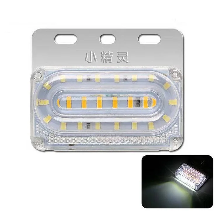 12v 24v trailer side marker lighting truck van led colorful driving light truck side light lamp