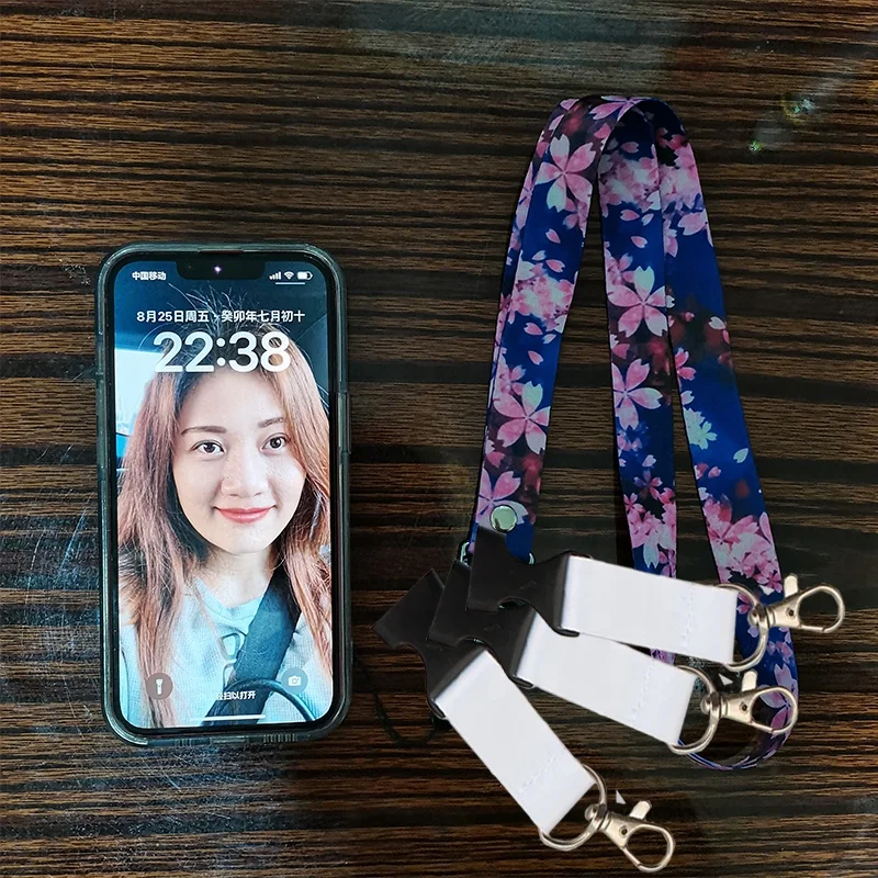 Sublimation Polyester Lanyard for 2D TPU Phone Case for Moto Edge 40 For Nokia C20