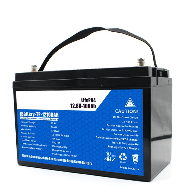 Lithium Iron Phosphate Lifepo4 Battery Pack 24v 200ah With BMS For Solar System