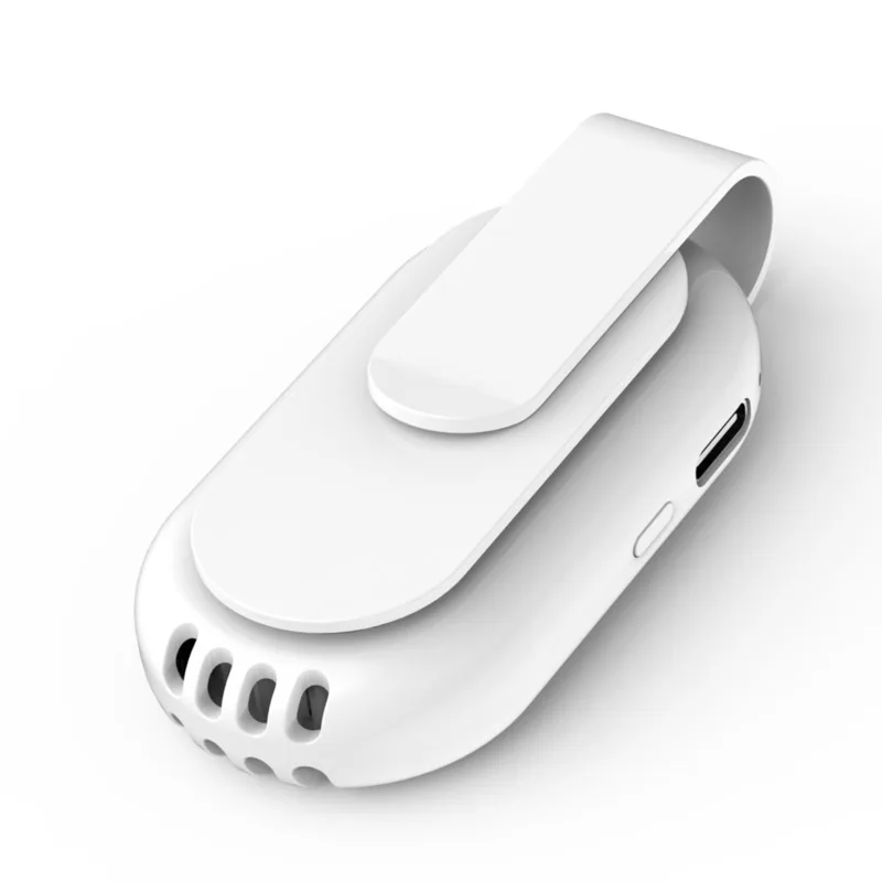 Portable 250mAh Polymer Battery Noiseless Clip Fan Personal Mini Air Cooler Masking Air Circulation Cooling Fan