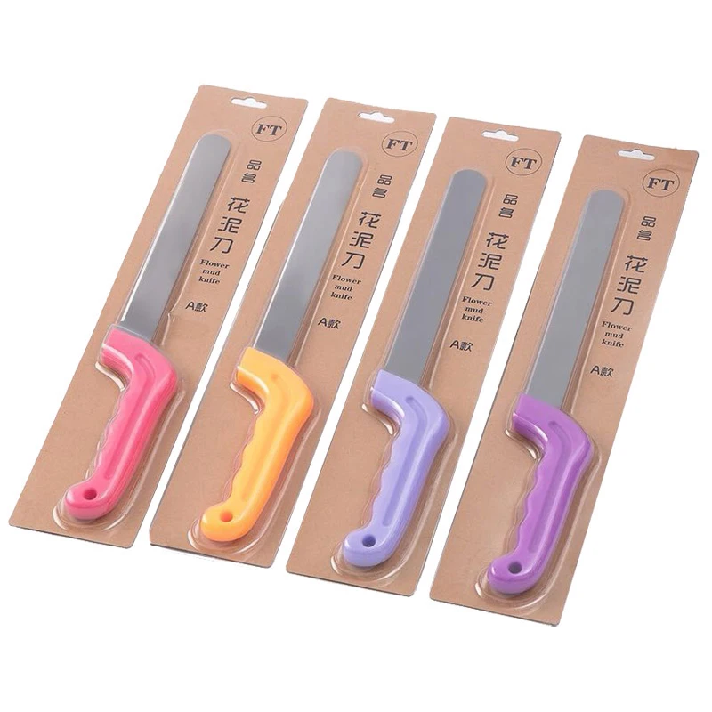 Multifunctional High quality wholesale price florists garden tool alloy flower mud knife