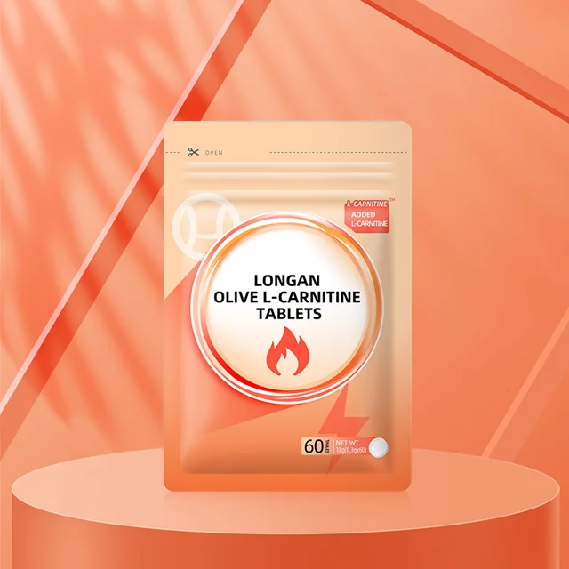 Hot Selling Weight Loss Private label herbal supplements Longan Olive L-carnitine Tablets for fast fat burning slimming pills