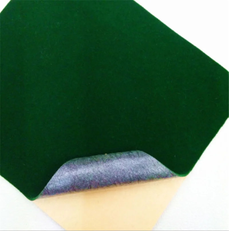 Self-adhesive velvet glue fabric  in stock different thickness glue fabric