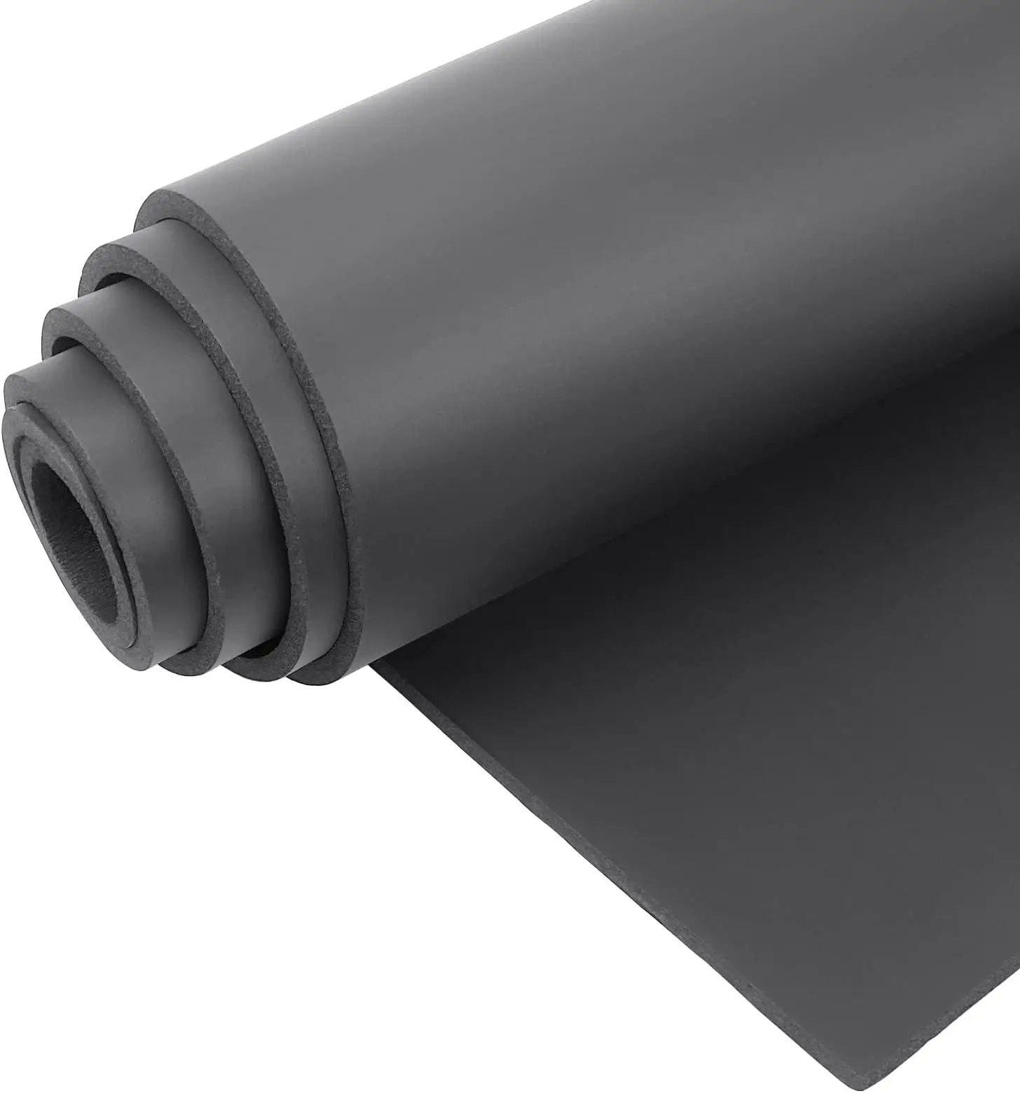 Nbr foam Neoprene Sponge Foam Rubber Sheet, Closed Cell Foam Seal Strip, Multi-Function Soundproof Rubber Foam Roll