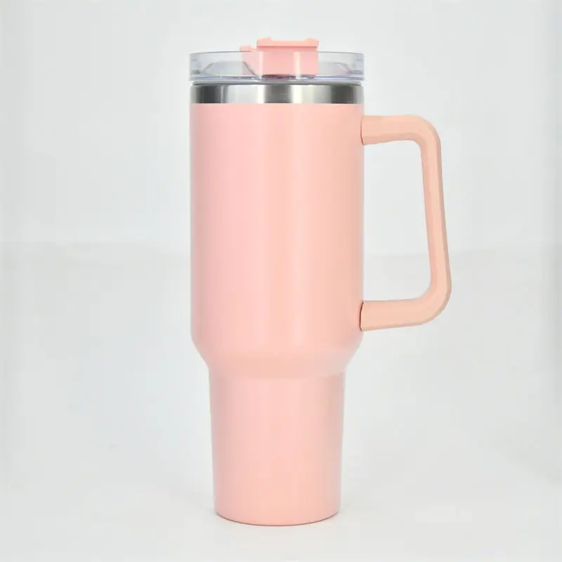 HOT sale USA warehouse popular 40oz Laser leopard print car mug 304 Stainless Steel sports shimmer Travel Tumbler