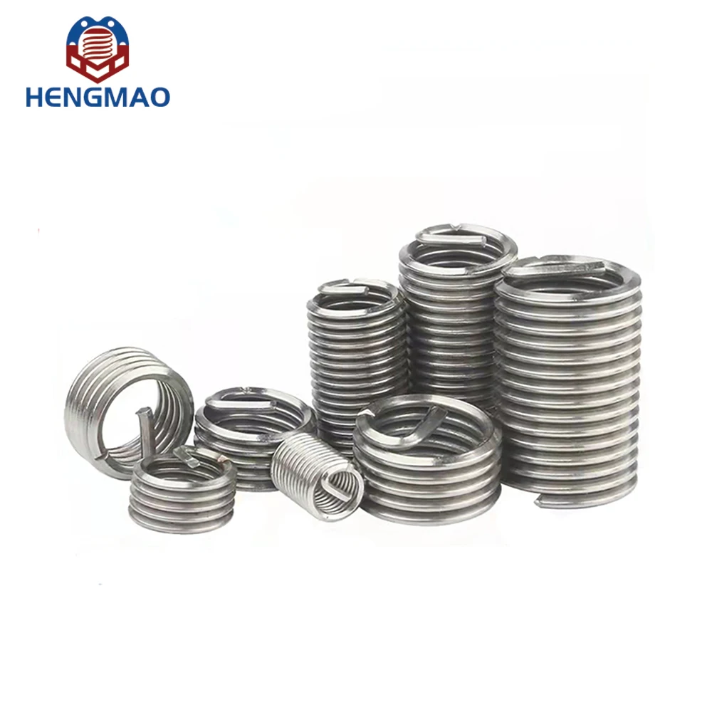 Stainless Steel Coarse  Fine Thread Internal and External Wire Metric Thread Insert