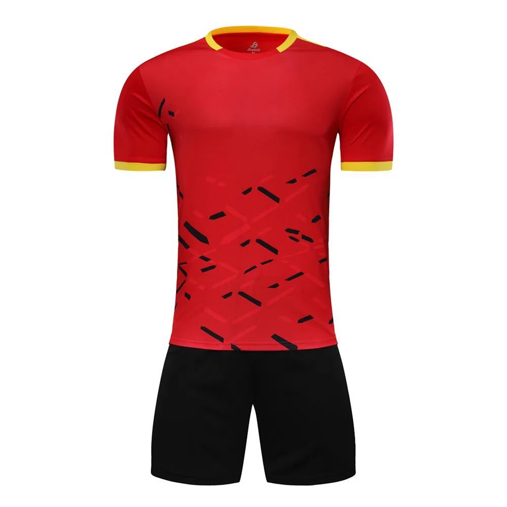 Custom Japan blank Big and Tall Football Shirts Shorts Soccer Jerseys Set online