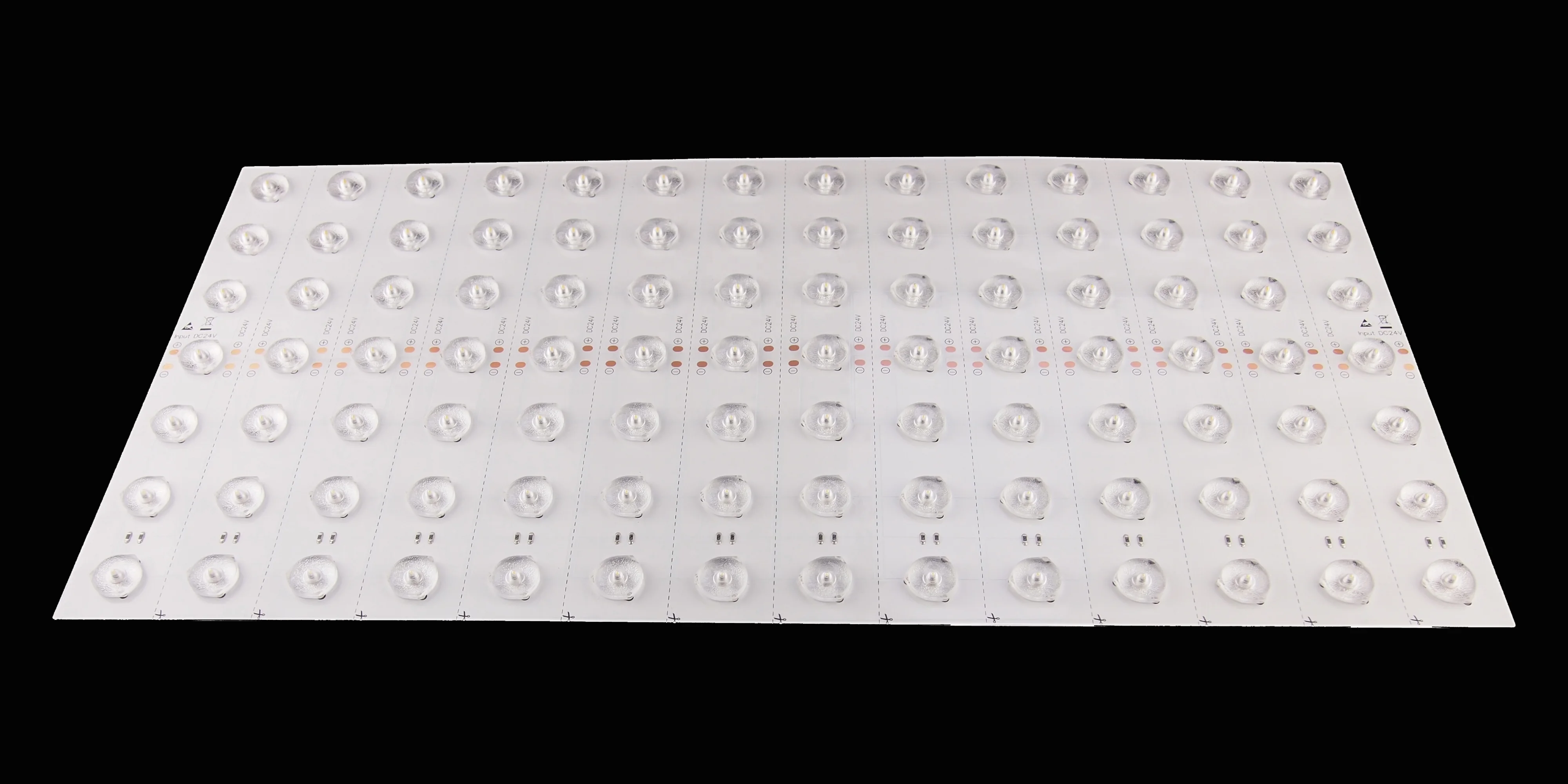 RGB+ CCT Flex Led Panel Sheet Panel Boards 90W 160degrees Lens CRI90 Single White CRI95 Dual White LED Sheets DC24V Cutting Size