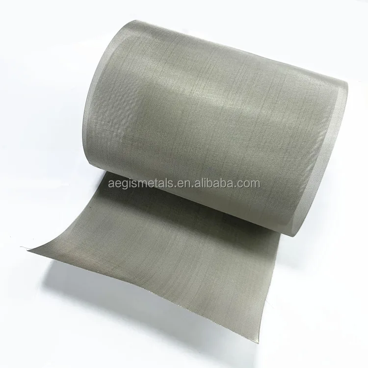 Pure Al wire mesh 100 150 mesh aluminum micron filter cloth