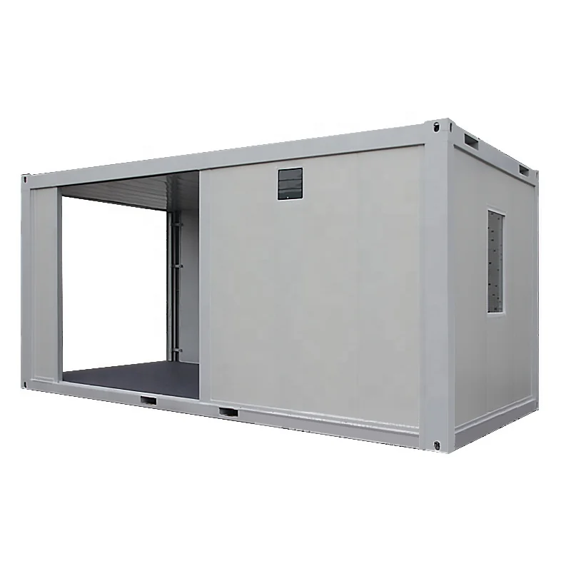 Homes High Quality Sentry Box Mobile Container House Prefab Modular Steel Steel Structure Wind Proof Shockproof Hotel Apartment