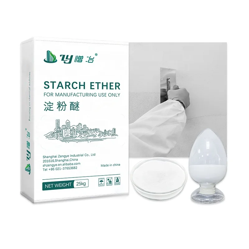Starch ether Used for tile adhesive Modified Hydroxypropyl Starch Ether HPS