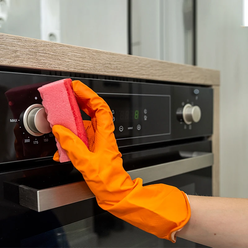 Premium Quality Cut Resistant Cleaning Long Sleeve Rubber Gloves Kitchen Guantes Latex Household Gloves