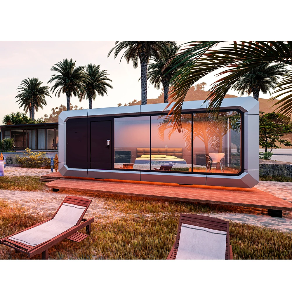 China New Arrival Outdoor Warm Space Capsule Mobile Integrated House Space Capsule House Luxury Mobile House