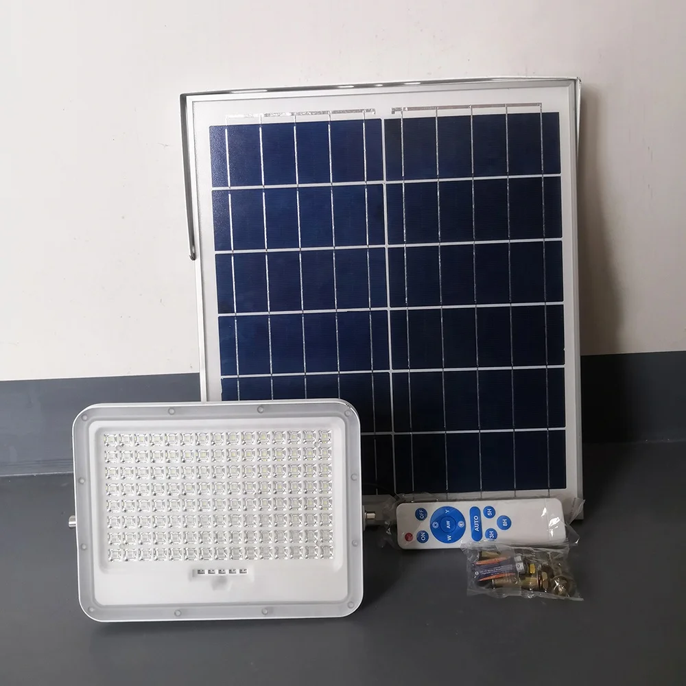 New style dusk to dawn 50w 100w 150w 200w 300w 400w led solar flood light