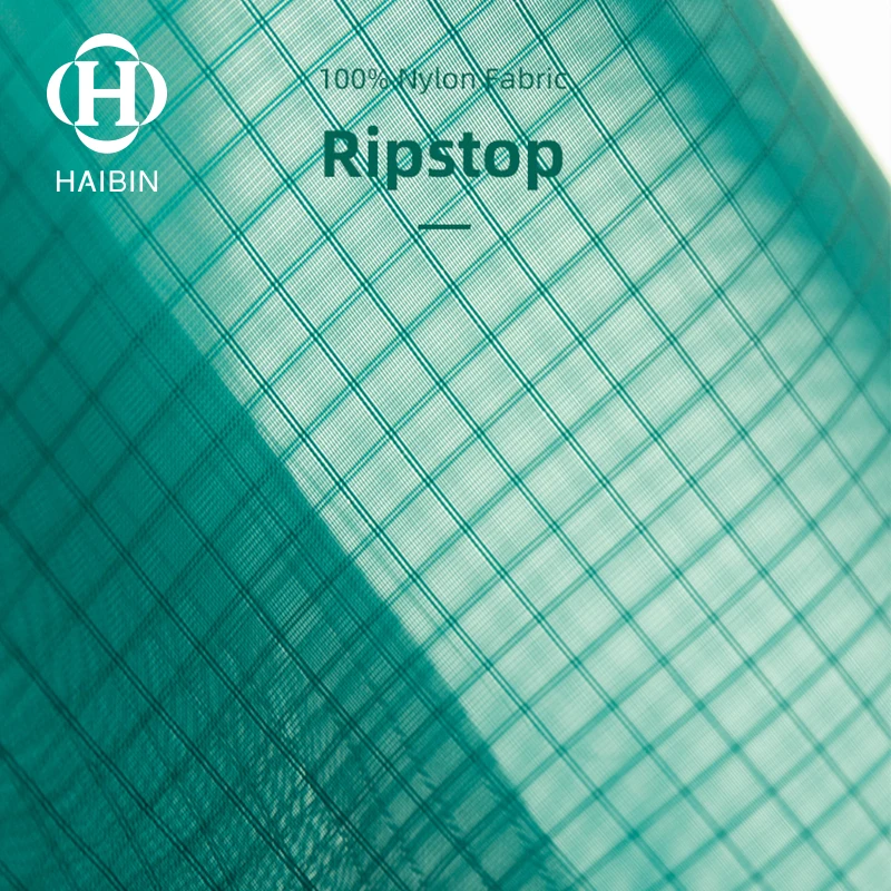 20D 28GSM MONO Ripstop Nylon Mesh Fabric For Ultralight Hammock / Shelter