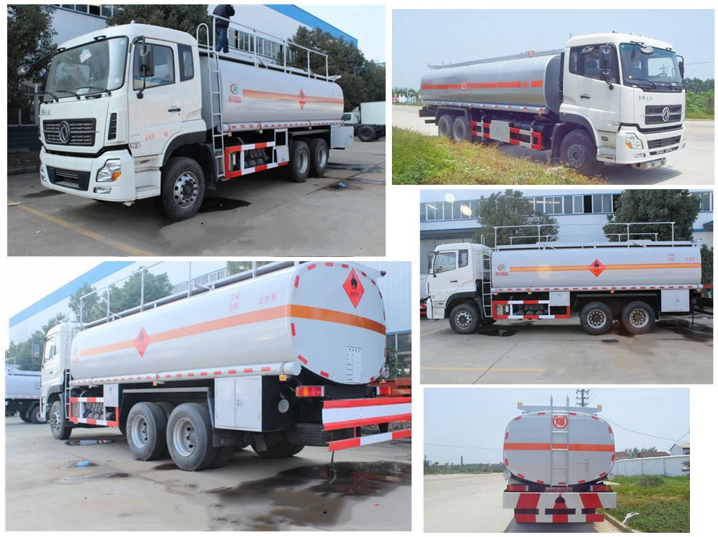 Dongfeng 6x4 Автоцистерна из углеродистой стали 20 куб. М.