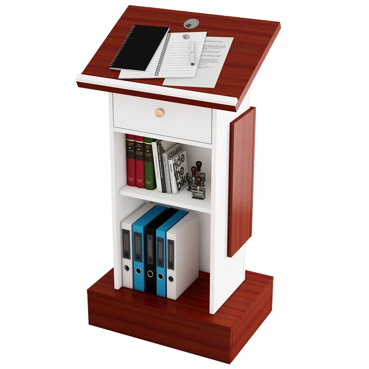
High quality podium church pulpit lectern podiums for church china manufacturer 
