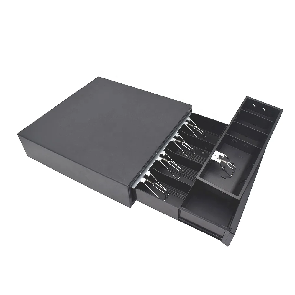 Strong And Durable 405size Metal Cash Drawer 5 Bills 3 Coins Cash Register Drawer for Pos System