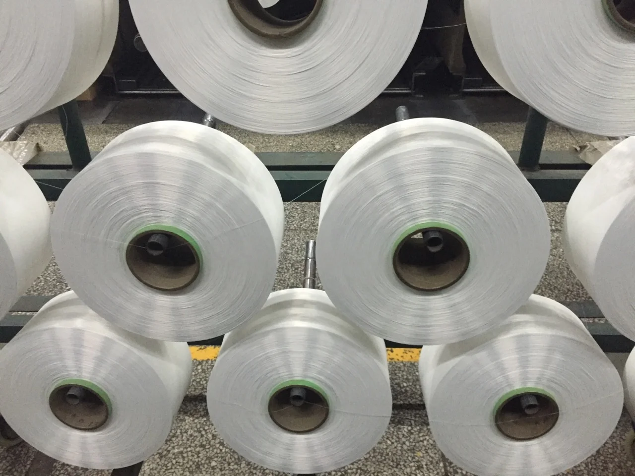 Slub yarn D165  polyester  slub yarn use for  curtain and sofa