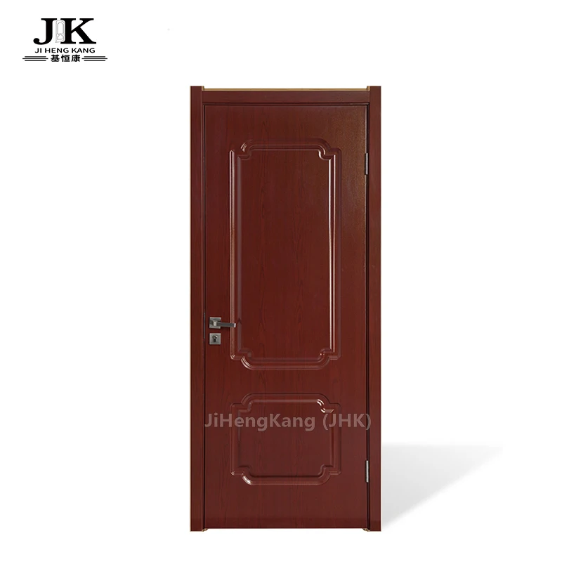 JHK-P08 wooden doors popular design bedroom doors for home MDF PVC Door