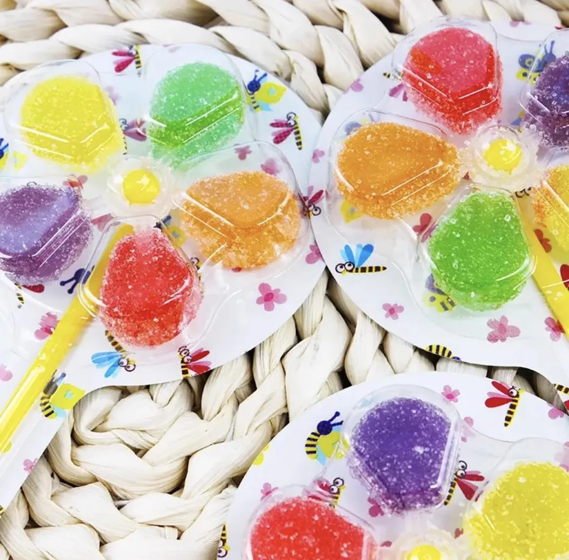 OEM ODM Fruit Flavor Windmill Gummy Jelly Candy Lollipop wholesale Toys For Kids wholesale