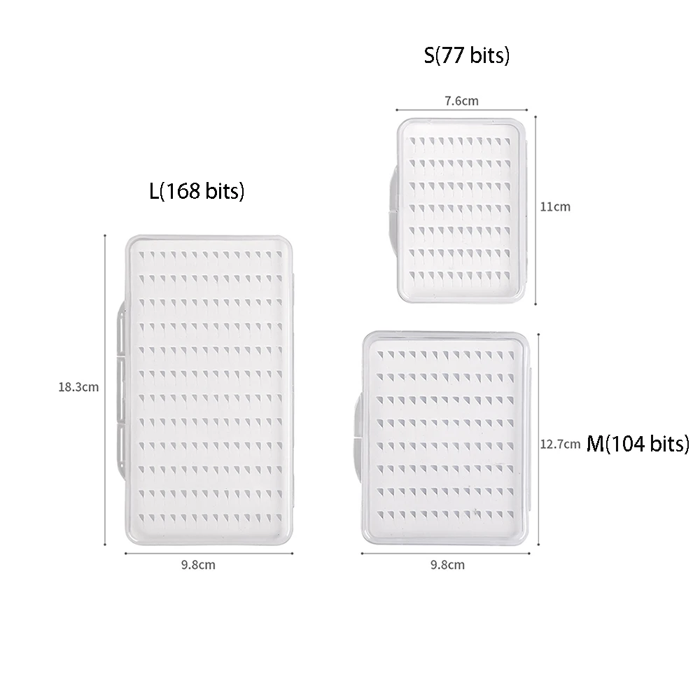 Top Right FB110 Fly Box Fly Fishing Box Fishing Tackle Box