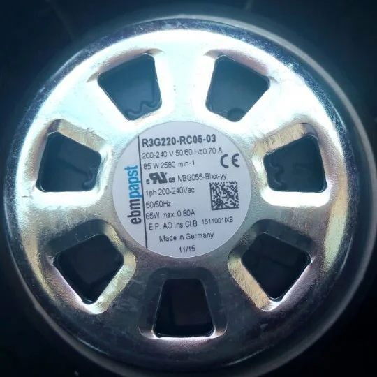 R3G220-RC05-03 немецкая ebm papst 230 в 85 Вт переменная скорость очистки воздуха