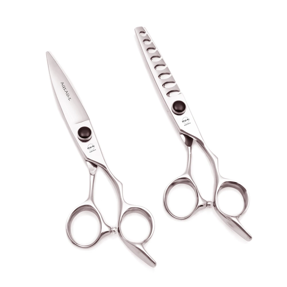 Thinning Scissors 6' JP Steel Hair Cutting Scissors Professional Hairdressing Scissors Slippery Razor Edge A9022