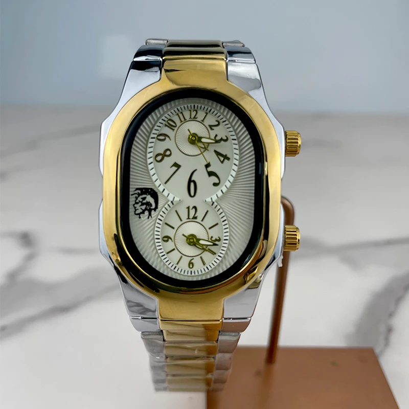 Manufacturer Factory Custom Men Quartz Watch Waterproof Stainless Steel Gold Hand Watches For Men