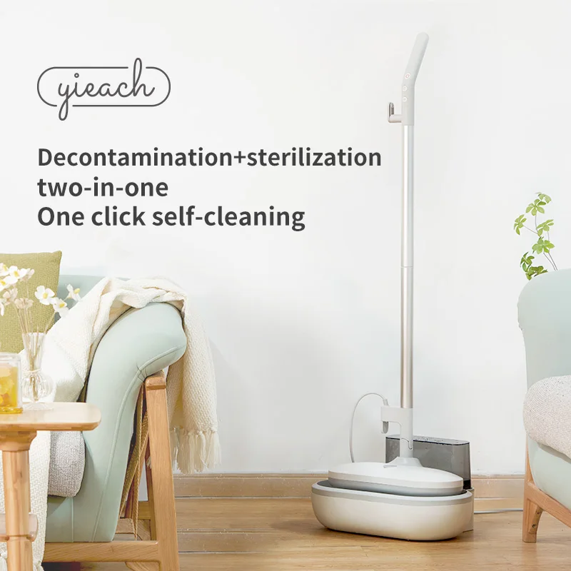 Electric Steam Mops 360 Spin Cleaning Floor Mop With Spray Water Function Automatic Floor Mops