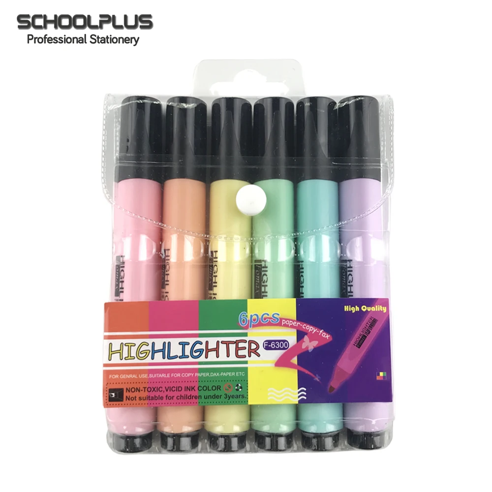 Highlighter marker pen pastel manufacturer for promotion