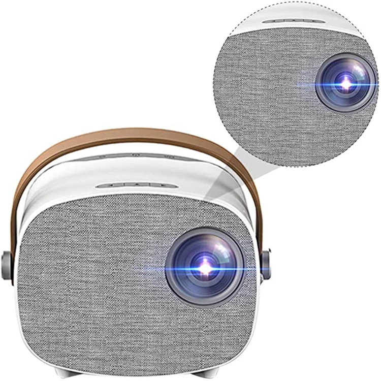 Mini Projector YG230 Video Projector LED Portable Home Theater Projector Compatible with PS4 PC via VGA TF AV and USB for Kids