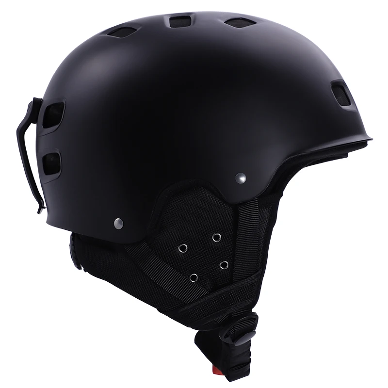 MONU PORTS Snow Helmet With Anti-insect Net Top Pad and Ear Pad Skiing Helmet With Visor Casco De Nieve Con Visera Para Adulto