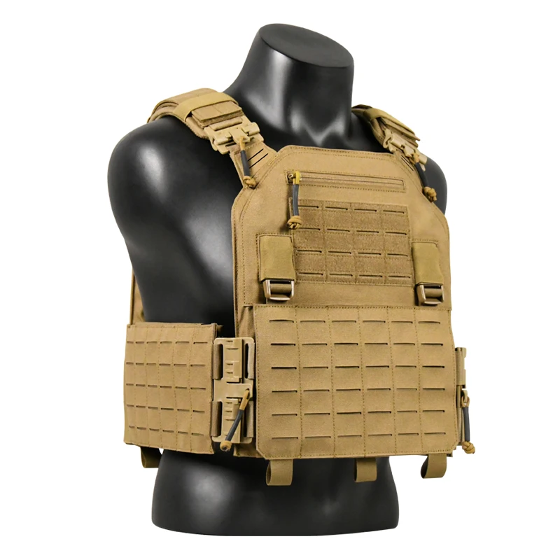 GAF 1000D Nylon Veste Tactice Chaleco Tactico Brown Chest Rig Full Protective Body Vest Custom Paintball Vests