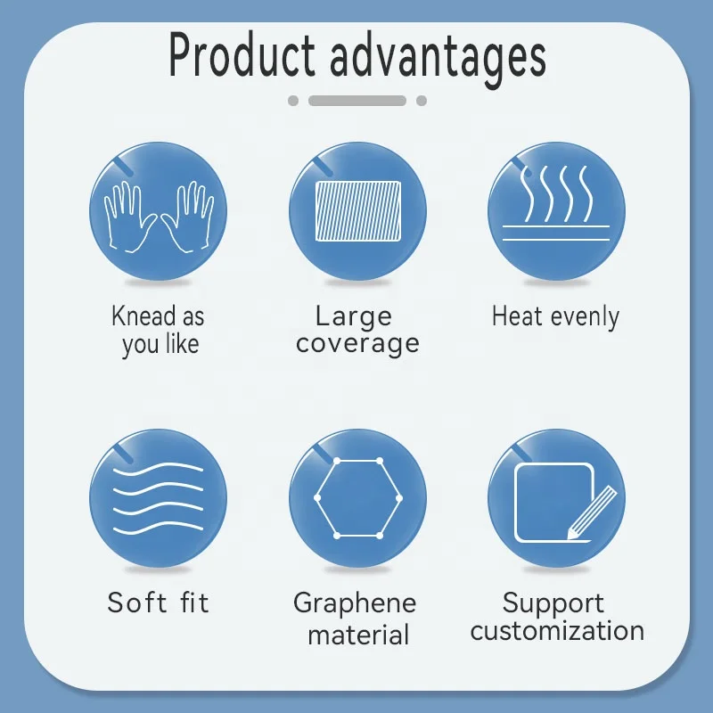 Graphene Far Infrared Heating Film High Quality Durable Graphene Electric Blanket Heating Sheet for Heating Belt/Pillow/Clothing