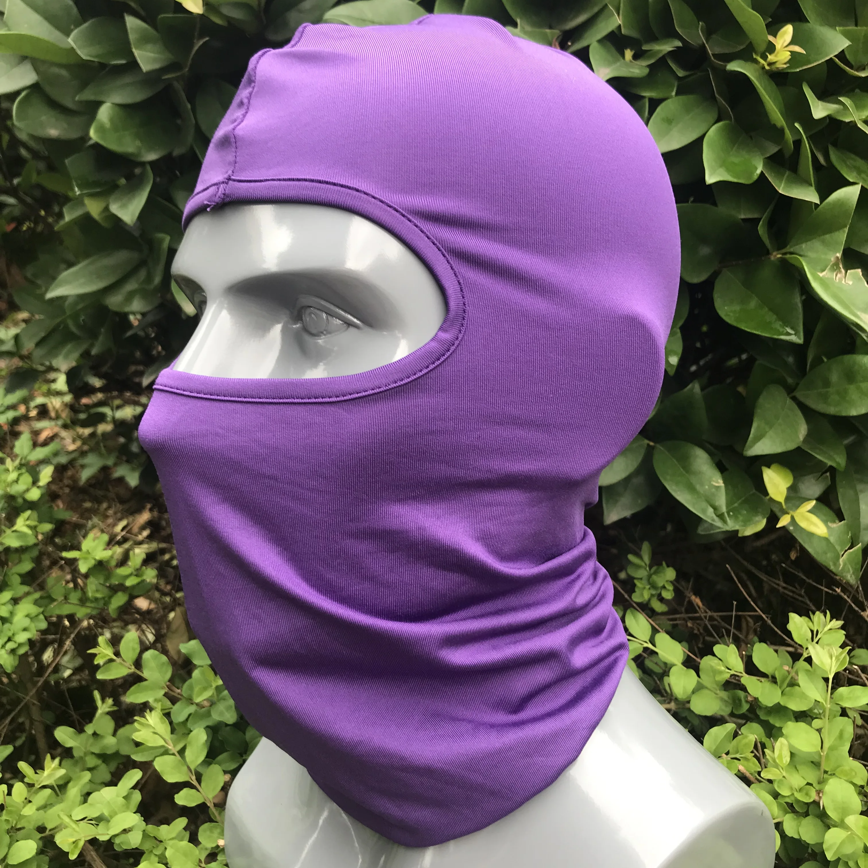 New High Visibility Motorbike Black Neoprene Neck Warmer Colorful Balaclava