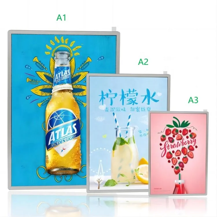 Hot Sales and Beneficial Integrated IC Programmable LED Lights Easy to Change Animation Attractive Dynamic Advertising Light Box