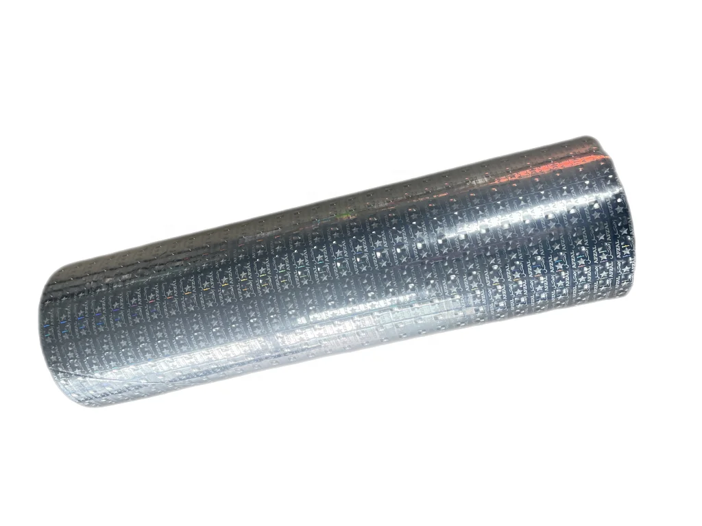Silver Pattern  Plastic Film