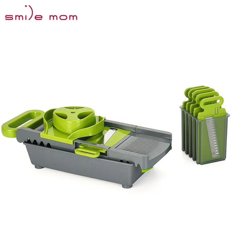 Кухонная овощерезка Smile mom регулируемая терка слайсер профессиональная