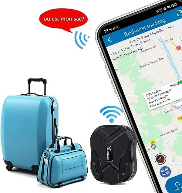 TKSTAR mini GPS Tracker TK905MINI portable tracking device with SOS Button Real-time Monitoring locator for Children kids