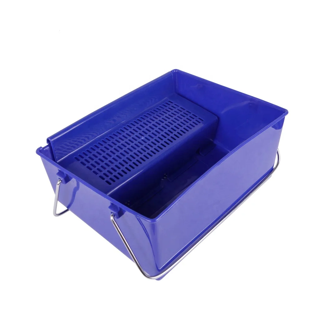 Square Plastic Paint Bucket For Loading Paints