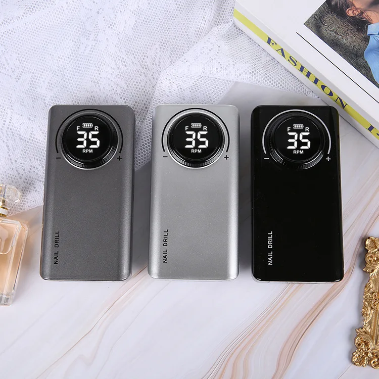 Portable E File Nail Drill Machine Sanding Bands for Nail Drill Bits Nail Care Tools And Equipment Cuticle Gel Polish Remover