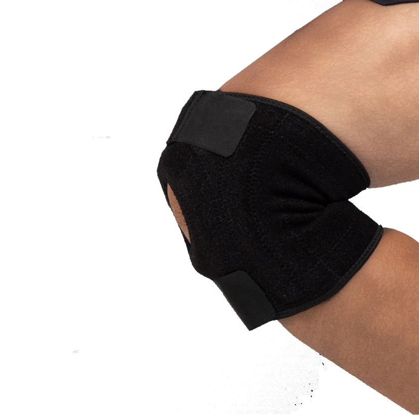 Breathable Neoprene Open Patella Knee Brace Support Injury Recovery with Adjustable Strapping