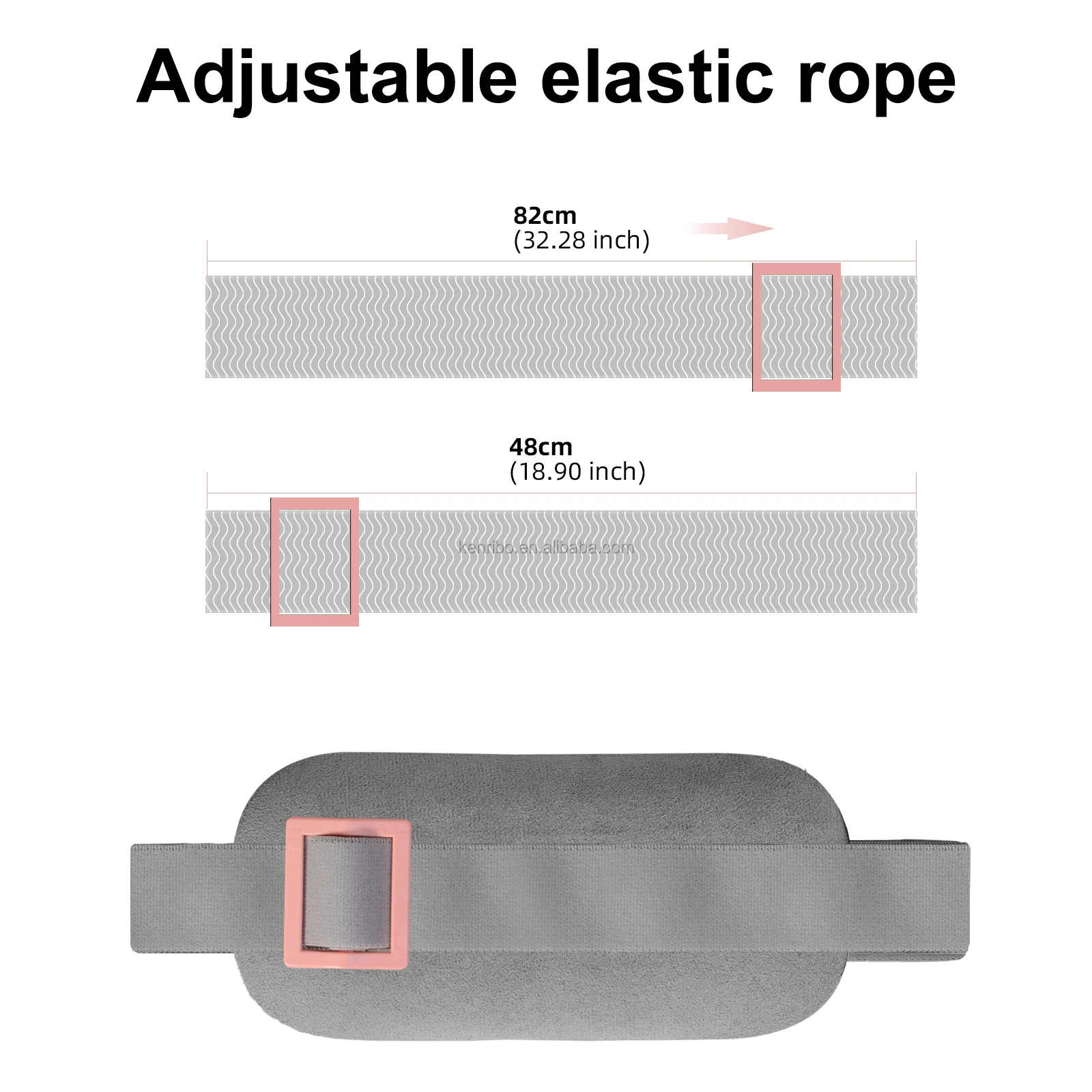 OEM hot sale electric warmer waist heat pad period menstrual pain relief device waist relieve massager belt for women