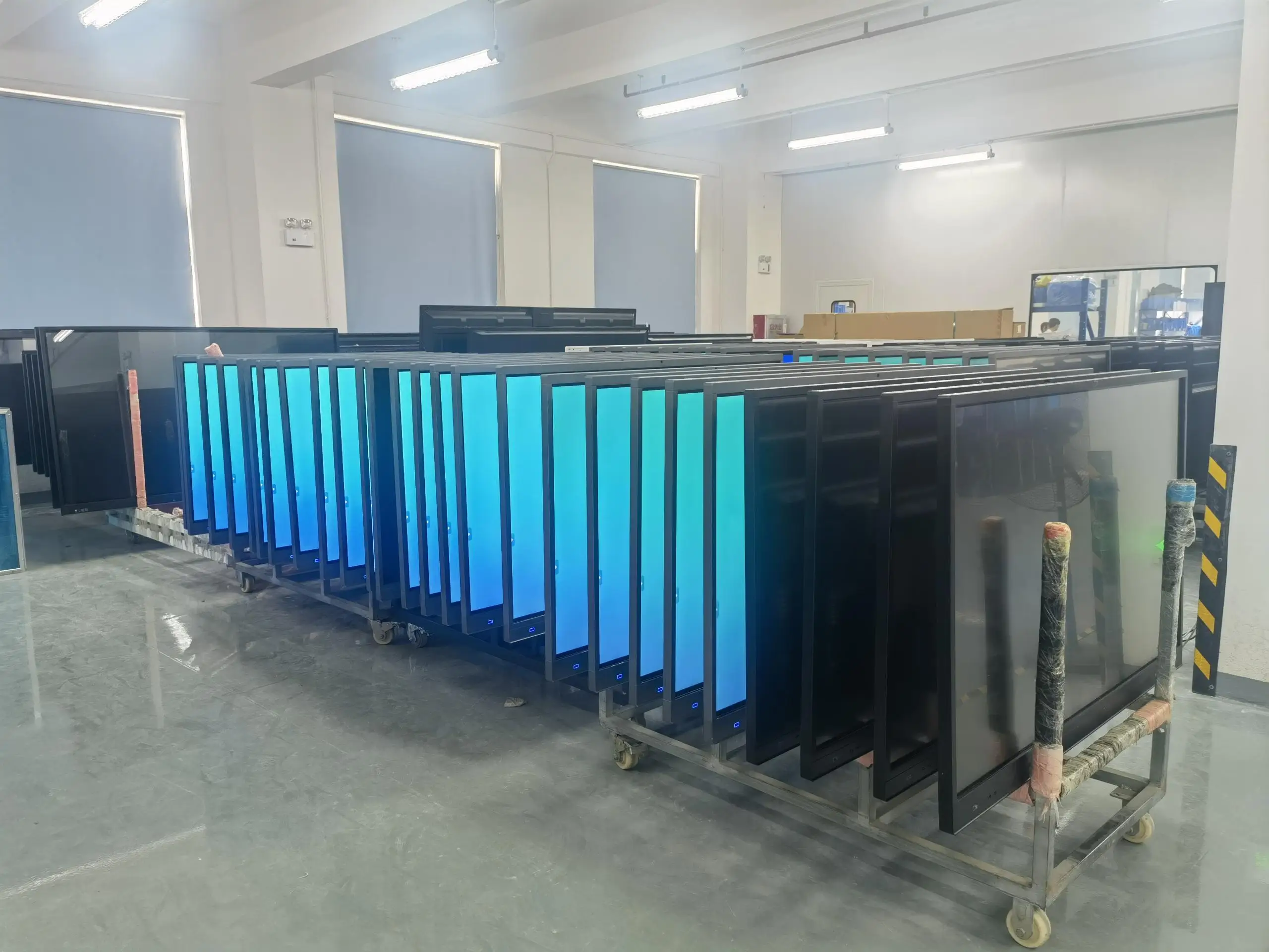 55 65 75 86 100 inch ir touch screen electronic interactive whiteboard with windows system